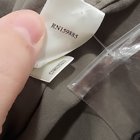 Dylan Cotton Linen Jacket Olive‎ Green Women's Size Small NWOT - Picture 8 of 10